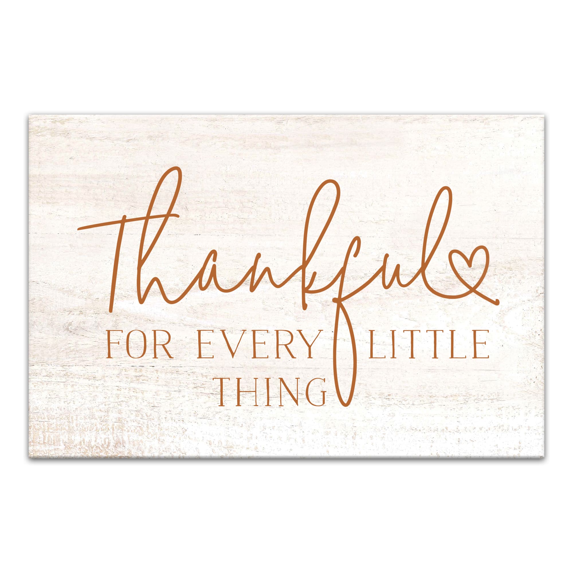 Thankful for Every Little Thing 18" x 12' Canvas Wall Art